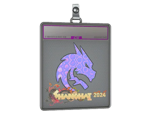 Pokrowiec na naklejkę | Team Spirit (holograficzna) | Szanghaj 2024