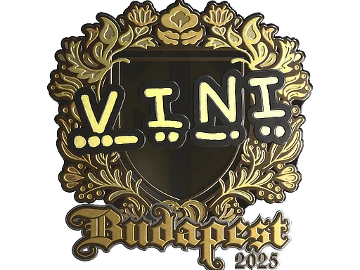 印花 | VINI（金色）| 2025年布达佩斯锦标赛