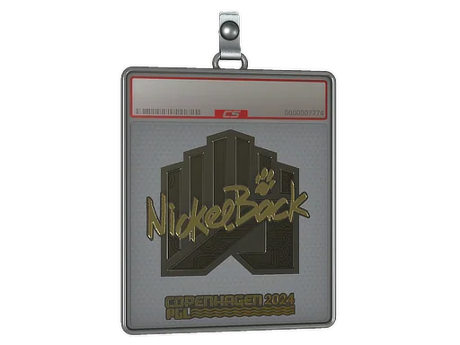 印花板 | NickelBack（金色）| 2024年哥本哈根锦标赛