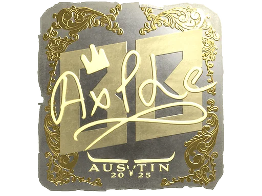 印花 | Ax1Le（金色）| 2025年奥斯汀锦标赛