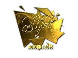印花 | GeT_RiGhT（金色）| 2016年科隆锦标赛