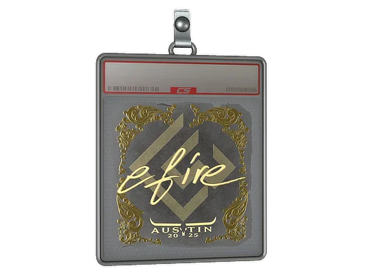 Aufkleberhülle | efire (Gold) | Austin 2025