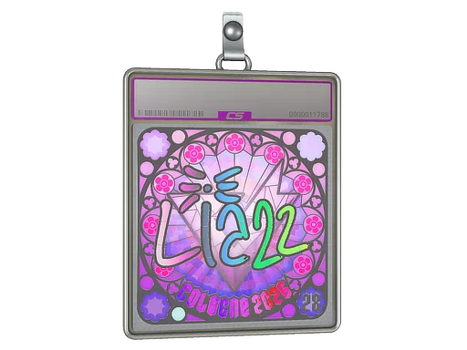 Placa de pegatinas | Liazz (holográfica, con clasificación) | Colonia 2026