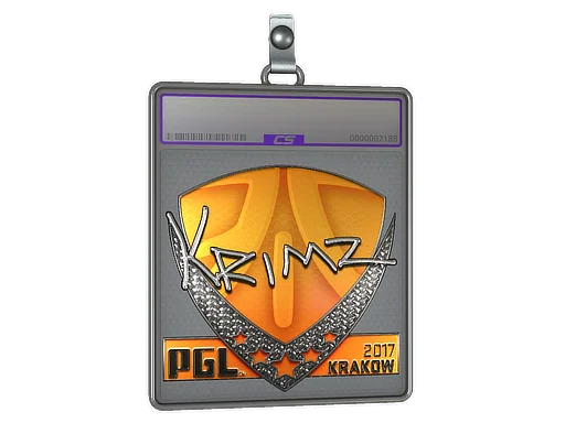 Klistermärkesfodral | KRIMZ (Foil) | Krakow 2017