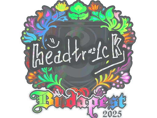 印花 | headtr1ck（全息）| 2025年布达佩斯锦标赛
