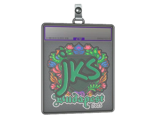 印花板 | jks（刺绣）| 2025年布达佩斯锦标赛