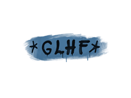 Sealed Graffiti | GLHF (Monarch Blue)