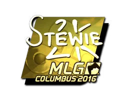 印花 | Stewie2K（金色）| 2016年 MLG 哥伦布锦标赛