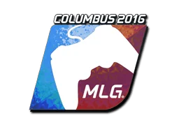 Naklejka | MLG (holograficzna) | MLG Columbus 2016
