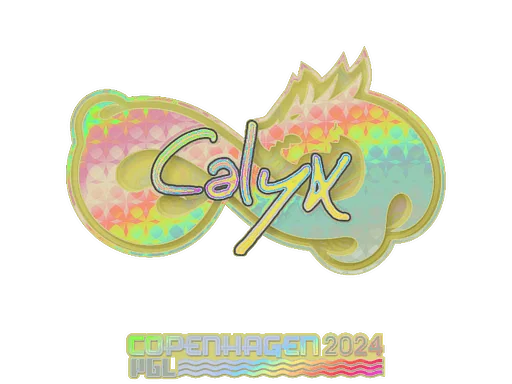 Naklejka | Calyx (holograficzna) | Kopenhaga 2024
