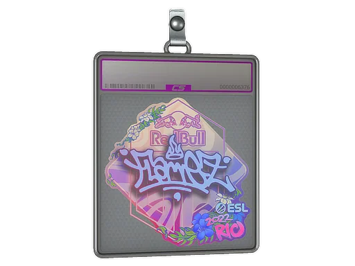 Sticker Slab | FlameZ (Holo) | Rio 2022