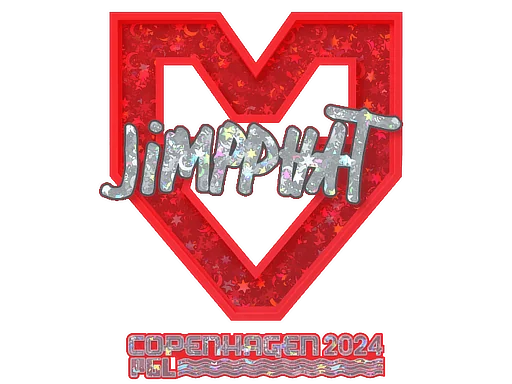 Sticker | Jimpphat (Glitter) | Copenhagen 2024