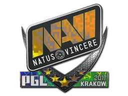 Aufkleber | Natus Vincere (Holo) | Krakau 2017