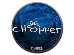 Aufkleber | chopper (Glanz) | Kattowitz 2019