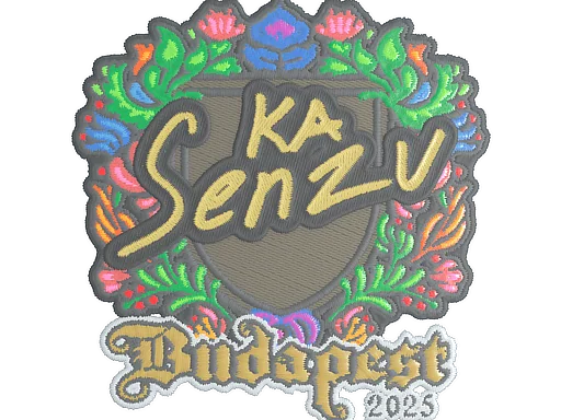 Adesivo | Senzu (Bordado) | Budapeste 2025