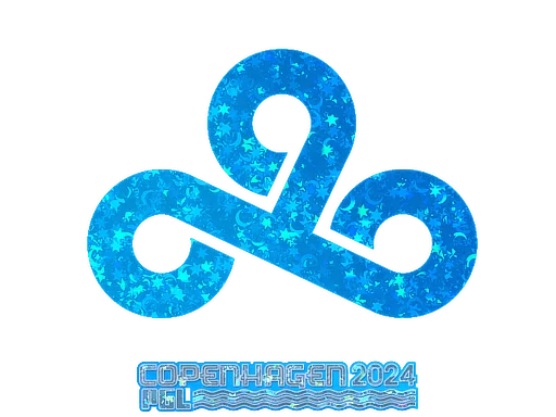 Sticker | Cloud9 (Glitter) | Copenhagen 2024
