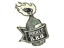 Versiegeltes Graffito | Pocket BBQ