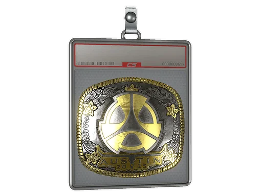 Placa de Adesivo | M80 (Dourado) | Austin 2025
