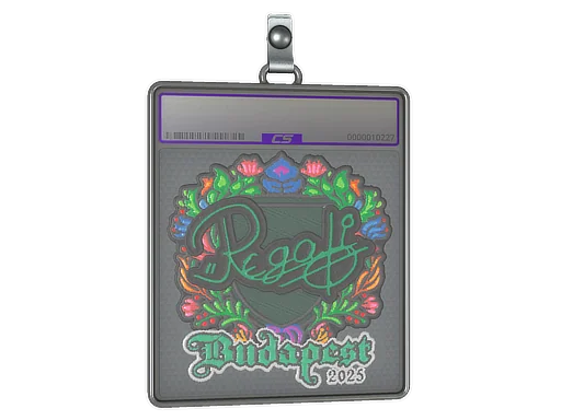 Sticker Slab | regali (Embroidered) | Budapest 2025