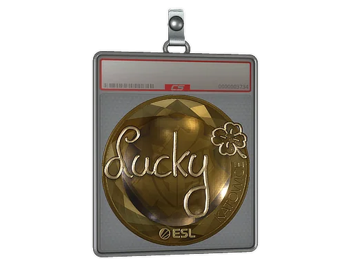印花板 | Lucky（金色）| 2019年卡托维兹锦标赛