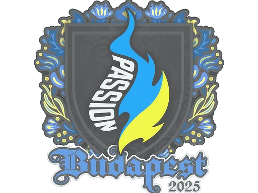 Aufkleber | Passion UA | Budapest 2025