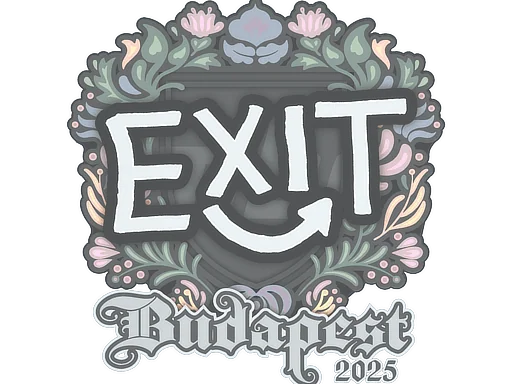 Adesivo | exit | Budapeste 2025