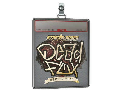 印花板 | DeadFox（金色）| 2019年柏林锦标赛