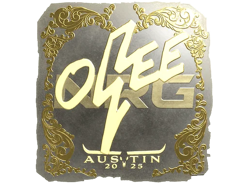 Aufkleber | oSee (Gold) | Austin 2025