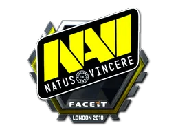 Aufkleber | Natus Vincere (Glanz) | London 2018