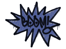 Sealed Graffiti | BOOM (SWAT Blue)