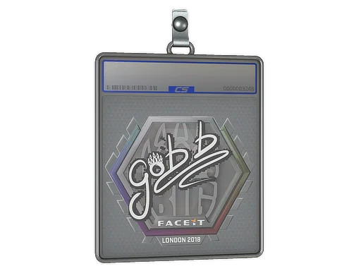 Placa de Adesivo | gob b | Londres 2018