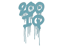 Sealed Graffiti | 200 IQ (Wire Blue)