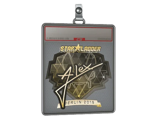 Aufkleberhülle | ALEX (Gold) | Berlin 2019