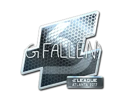 Klistermärke | FalleN (Foil) | Atlanta 2017