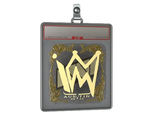 Placa de Adesivo | iM (Dourado) | Austin 2025