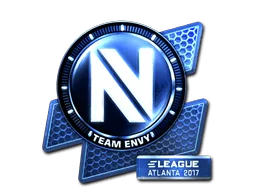 Aufkleber | Team EnVyUs (Glanz) | Atlanta 2017