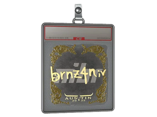 Aufkleberhülle | brnz4n (Gold) | Austin 2025