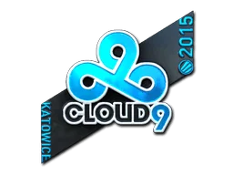 Klistermärke | Cloud9 G2A (Foil) | Katowice 2015