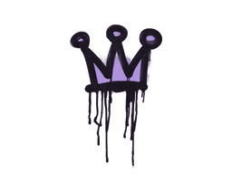 Sealed Graffiti | Little Crown (Violent Violet)
