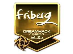 Sticker | friberg (Gold) | Cluj-Napoca 2015