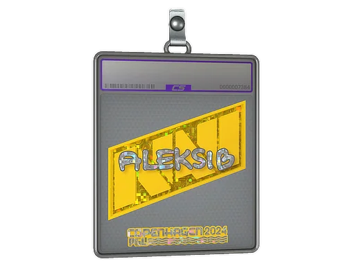 Sticker Slab | Aleksib (Glitter) | Copenhagen 2024