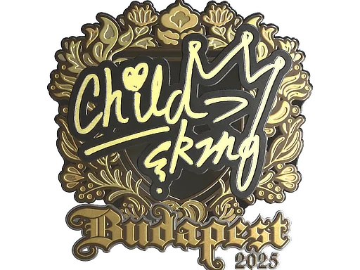 印花 | ChildKing（金色）| 2025年布达佩斯锦标赛