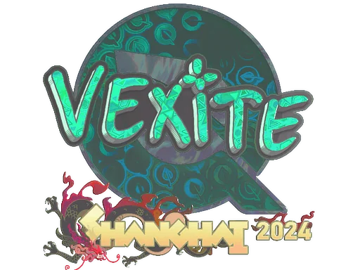 Pegatina | vexite (holográfica) | Shanghái 2024