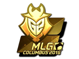 Naklejka | G2 Esports (złota) | MLG Columbus 2016
