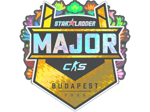 Klistermärke | StarLadder (holo) | Budapest 2025