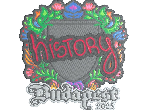 印花 | History（刺绣）| 2025年布达佩斯锦标赛