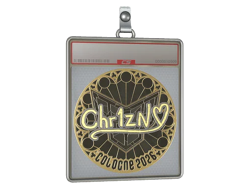 印花板 | Chr1zN (金色) | 2026年科隆锦标赛