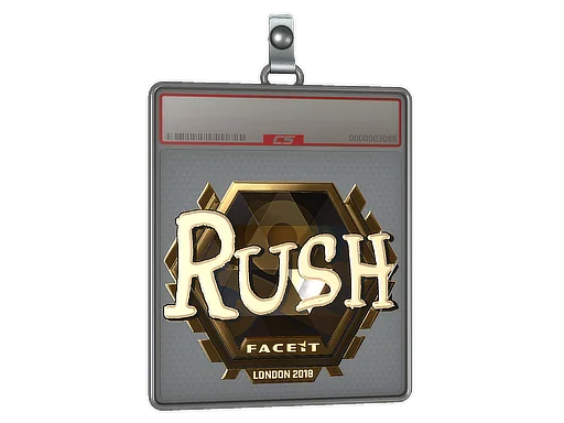 Sticker Slab | RUSH (Gold) | London 2018