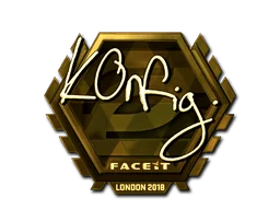 印花 | k0nfig（金色）| 2018年伦敦锦标赛