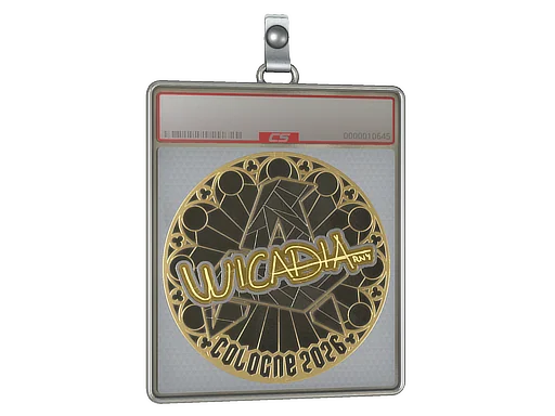 Placa de pegatinas | Wicadia (dorada) | Colonia 2026